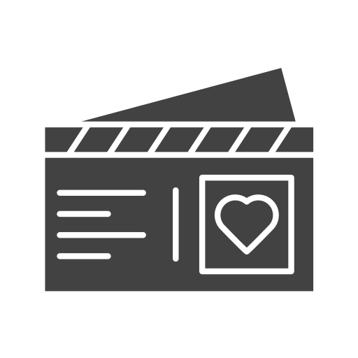 carte postale Icône gratuit