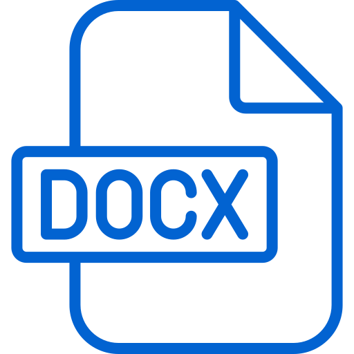 Docx Generic color outline icon