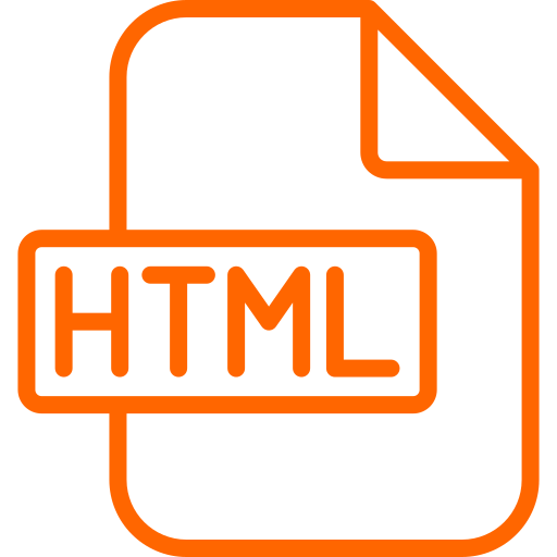 html icono gratis