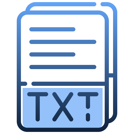 Txt Generic Gradient icon