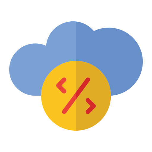 computación en la nube icono gratis