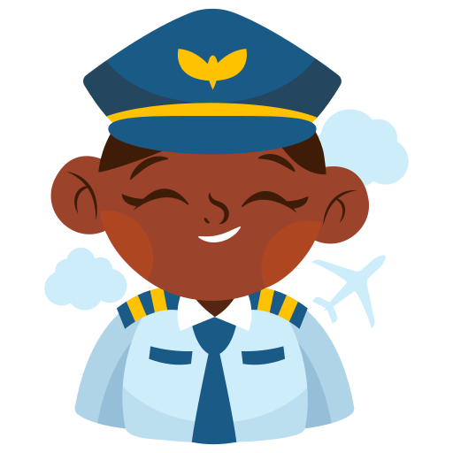 piloto gratis sticker