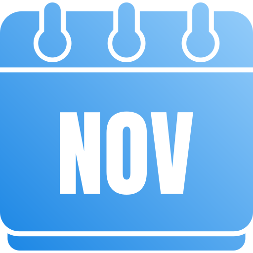 november Icône gratuit