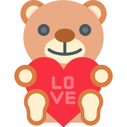 oso de peluche icono gratis