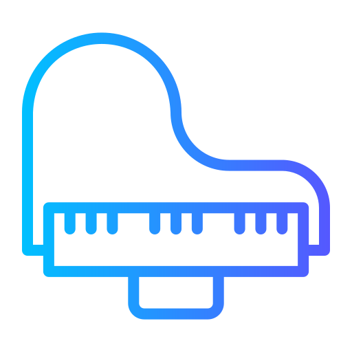 piano icono gratis