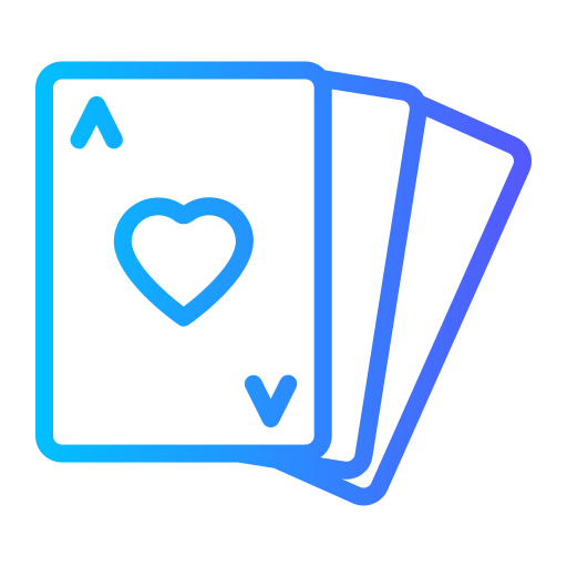 cartas de póquer icono gratis