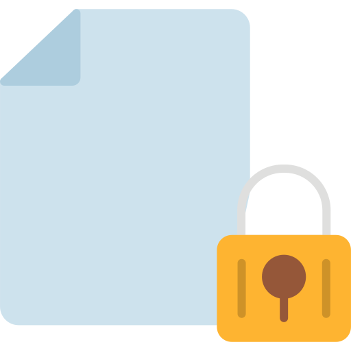 datos encriptados icono gratis