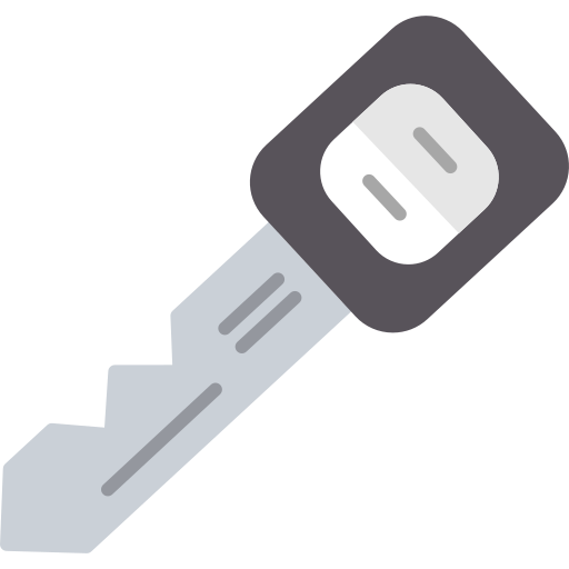 Car Key Generic color fill icon