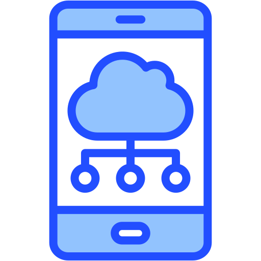 computación en la nube icono gratis
