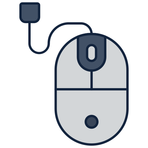 Computer mouse Generic color lineal-color icon