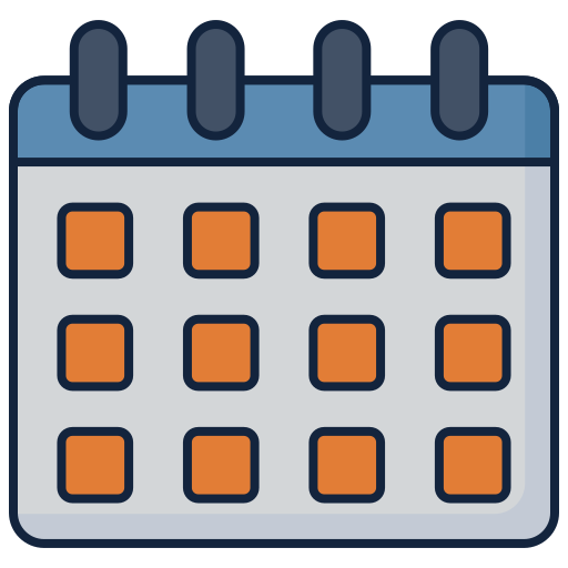 Calendar Generic color lineal-color icon