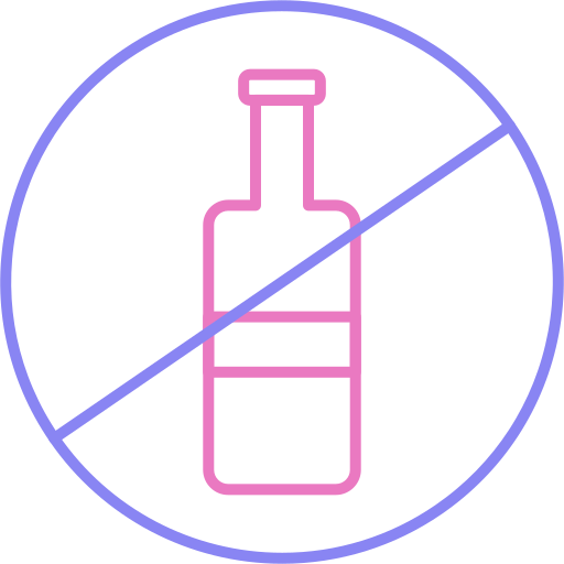 No Alcohol free icon
