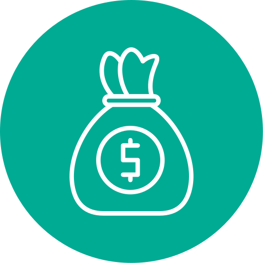 bolsa de dinheiro grátis ícone