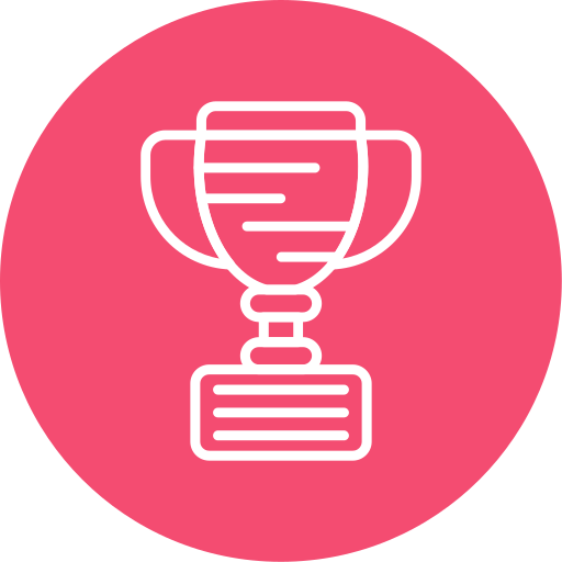 Award Generic color fill icon