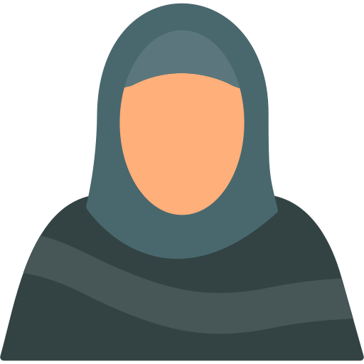 Moslem woman - Free user icons