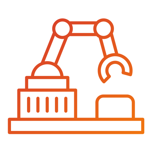 Assembly machine Generic gradient outline icon