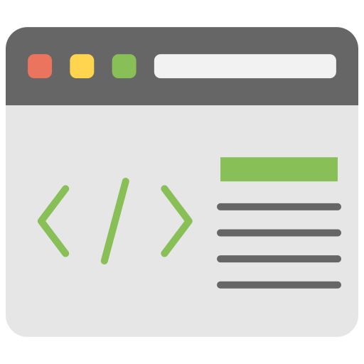 codificación web icono gratis