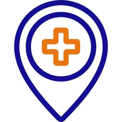 Hospital - Free maps and location icons