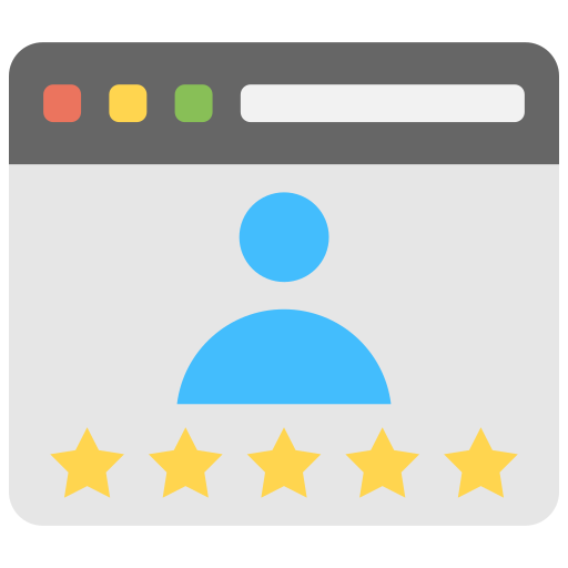 customer review icono gratis