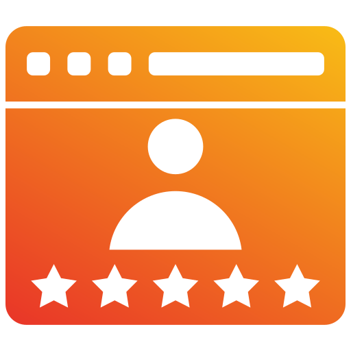 customer review icono gratis