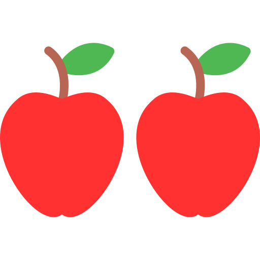 manzanas icono gratis