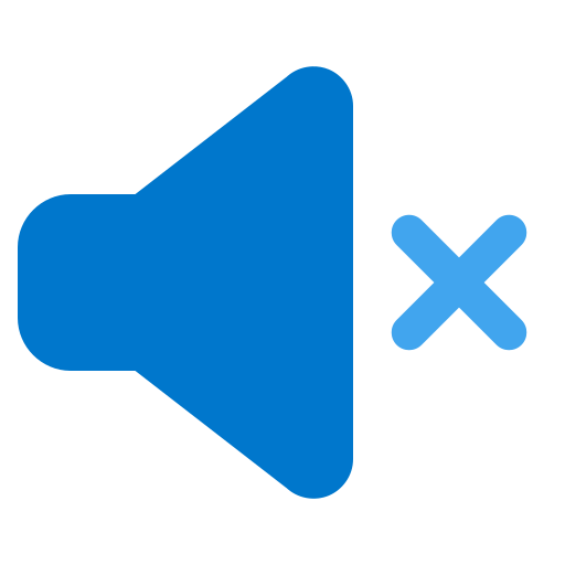 Mute free icon