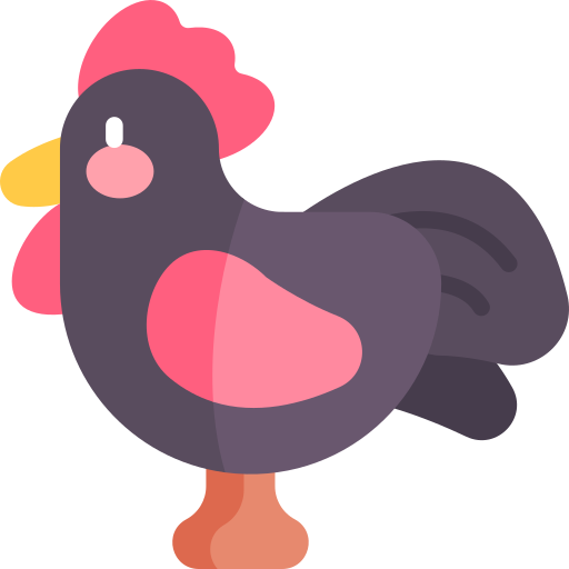 hand rooster emoji