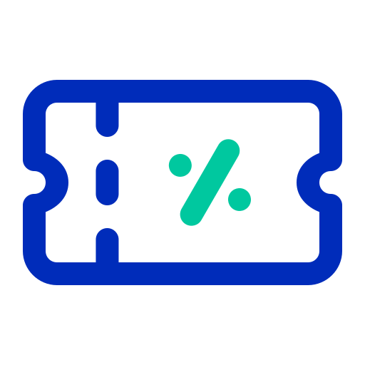 descuento icono gratis