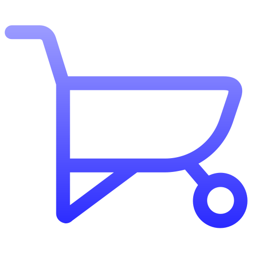 Wheelbarrow free icon