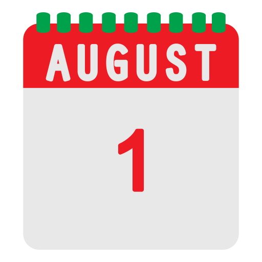 agosto icono gratis