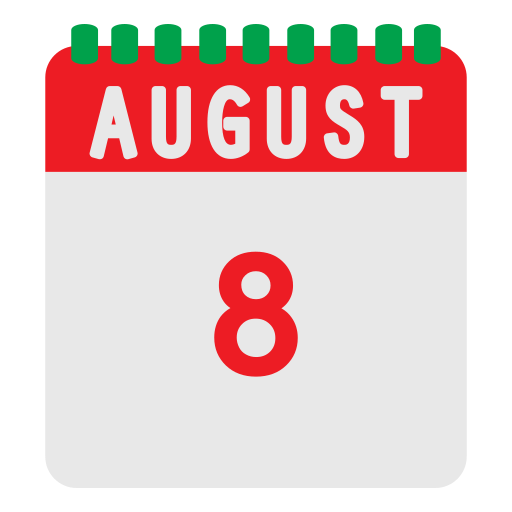 agosto icono gratis