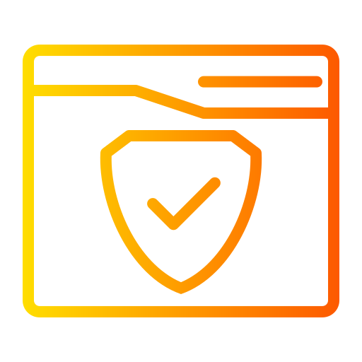 seguridad web icono gratis