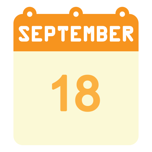 septiembre icono gratis