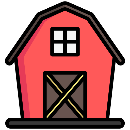 Barn Generic color lineal-color icon