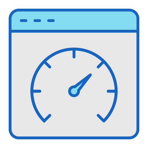 velocidad de página icono gratis