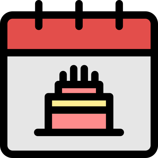 cumpleaños icono gratis