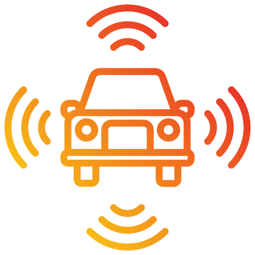 Autonomous car Generic gradient outline icon