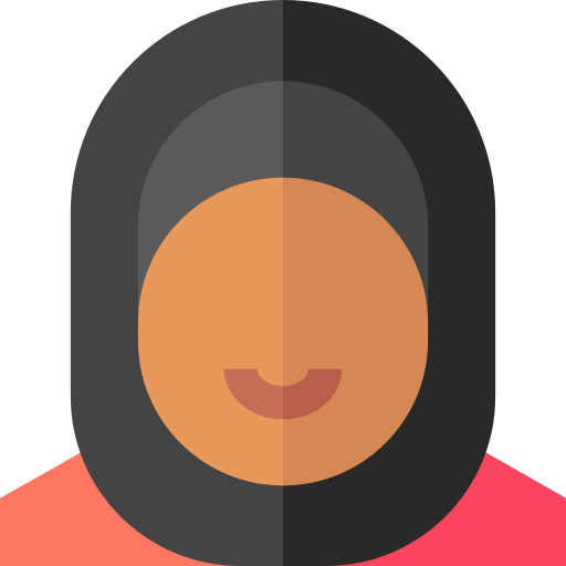 Woman Basic Straight Flat Icon