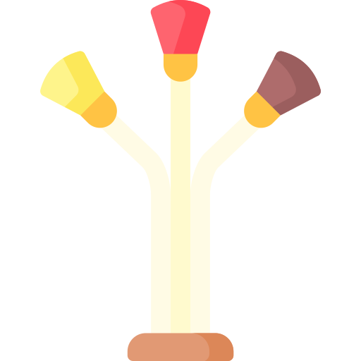 lámparas icono gratis