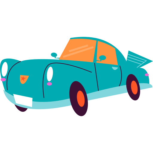 Car free sticker Car free sticker