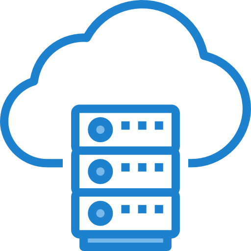 computación en la nube icono gratis