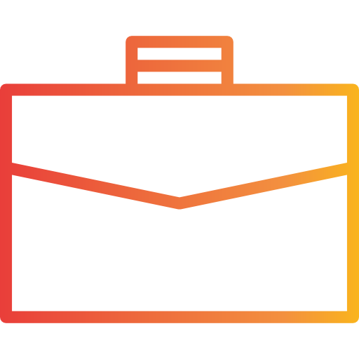 maletín icono gratis