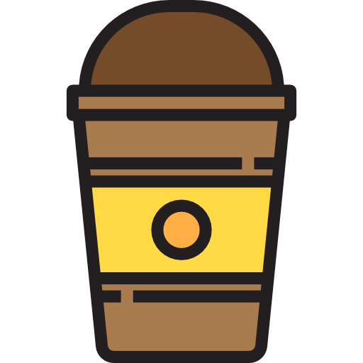 vaso de papel icono gratis