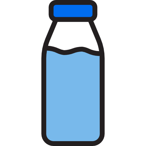 botella de leche icono gratis