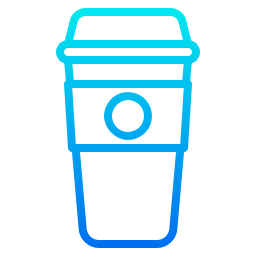 vaso de papel icono gratis