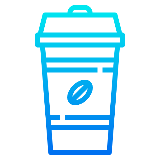 vaso de papel icono gratis