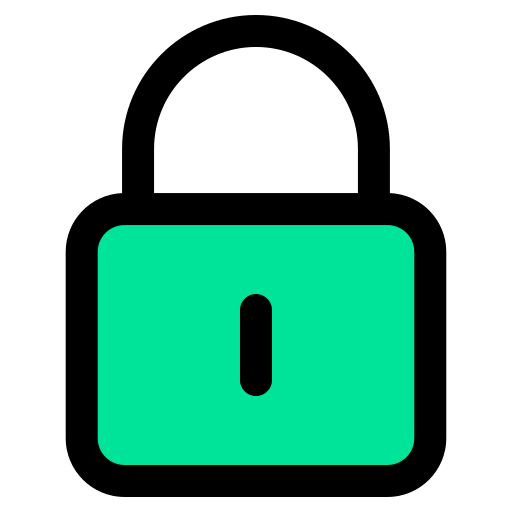 Lock Generic color lineal-color icon