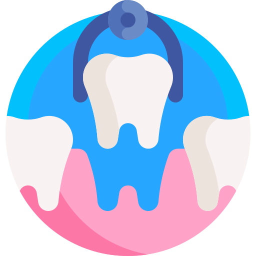 cirugía dental icono gratis