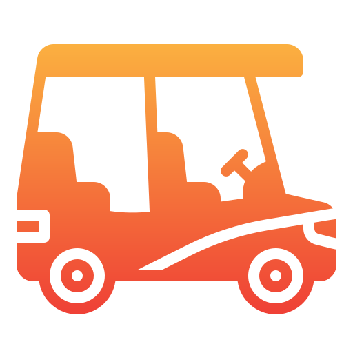 carro de golf icono gratis