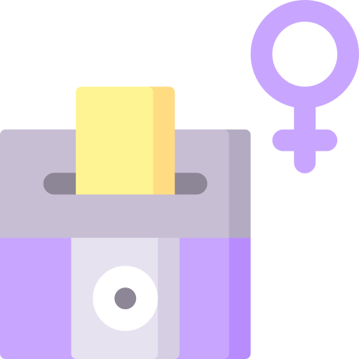 sufragio femenino icono gratis